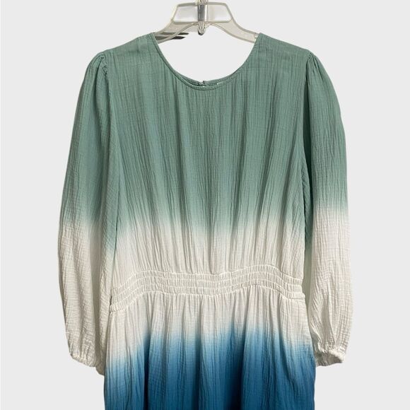 Universal Thread Tie-Dye Long Sleeve Tiered Dress Women's Size XXL Boho Artsy - Picture 3 of 16
